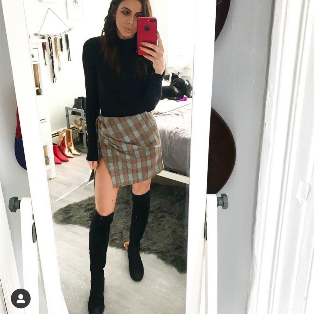 Urban Outfitters Plaid Skirt